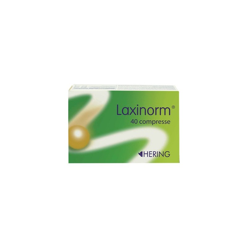 Hering Laxinorm 40 Compresse - Integratori per regolarità intestinale e stitichezza - 939142903 - Hering - € 7,54