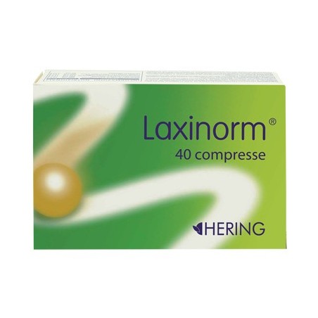 Hering Laxinorm 40 Compresse - Integratori per regolarità intestinale e stitichezza - 939142903 - Hering - € 7,54