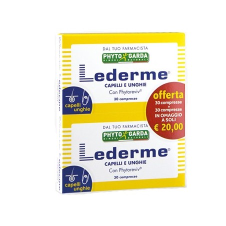 Phyto Garda Lederme Capelli Unghie 30 Compresse Phyto Garda - 1 Phyto Garda Lederme Capelli Unghie 30 Compresse Phyto Garda - 1