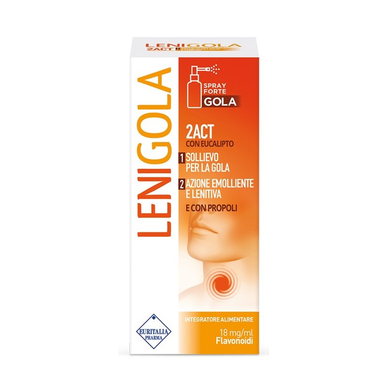 Euritalia Pharma Lenigola Spray Forte Propoli 20 Ml - Prodotti fitoterapici per raffreddore, tosse e mal di gola - 907282863 ...