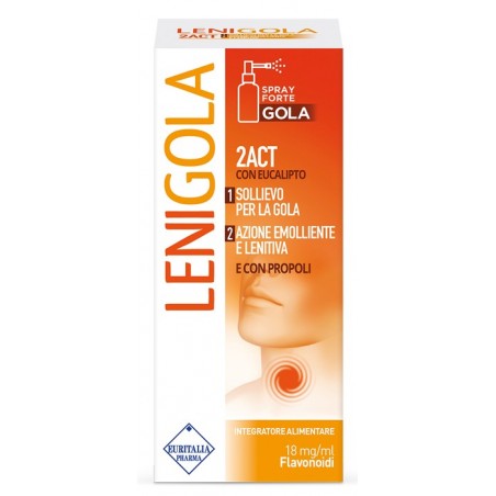 Euritalia Pharma Lenigola Spray Forte Propoli 20 Ml - Prodotti fitoterapici per raffreddore, tosse e mal di gola - 907282863 ...