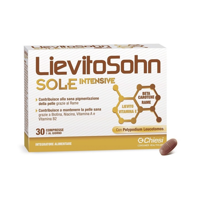 LievitoSohn Sole Intensive 30 Compresse - Integratori per l'abbronzatura - 975456563 - Marco Antonetto - € 16,32