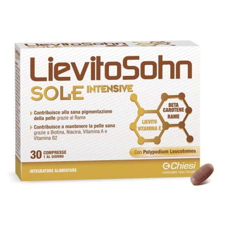 LievitoSohn Sole Intensive 30 Compresse - Integratori per l'abbronzatura - 975456563 - Marco Antonetto - € 16,32