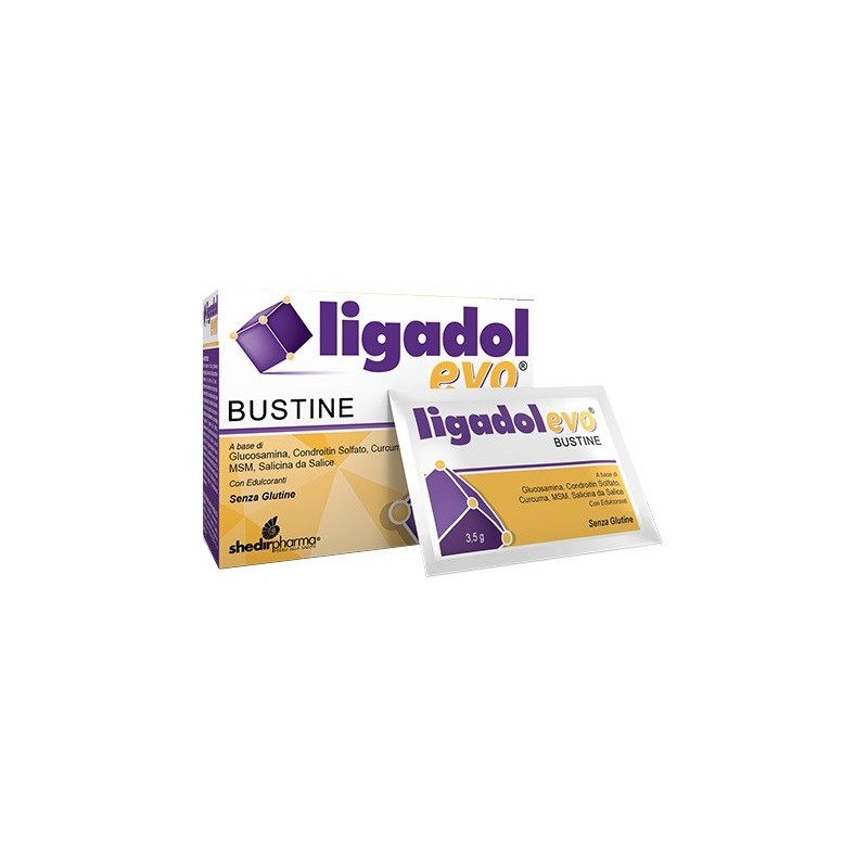 Shedir Pharma Unipersonale Ligadol Evo 20 Bustine 3,5 G - Integratori per dolori e infiammazioni - 935520039 - Shedir Pharma ...