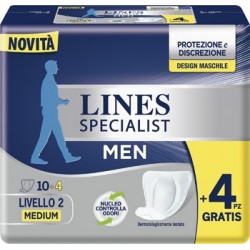 Fater Lines Spec Men Livello 2 14pz - Prodotti per incontinenza - 974165805 - Fater - € 5,06