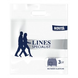 Fater Lines Specialist Mutanda Elastica M 3 Pezzi - Prodotti per incontinenza - 975024480 - Fater - € 2,62