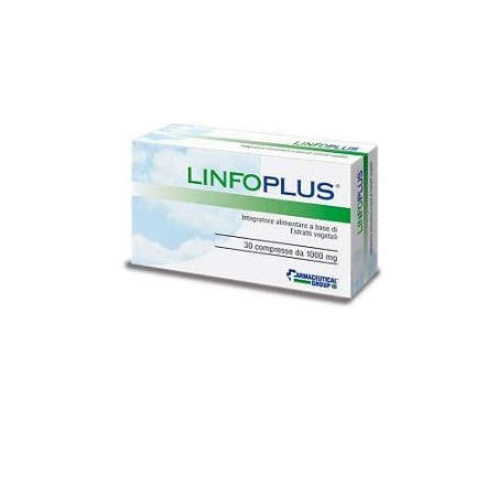 Farmaceutical Group Linfoplus 30 Compresse 100 Mg - Integratori drenanti e pancia piatta - 905341095 - Farmaceutical Group - ...