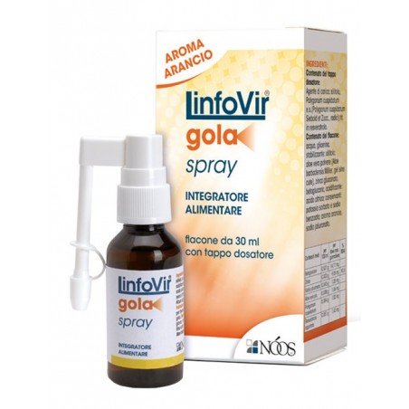 Noos Linfovir Gola Soluzione Isotonica Spray 30 Ml Noos - 1 Noos Linfovir Gola Soluzione Isotonica Spray 30 Ml Noos - 1