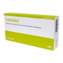 Vkf Italia Linfedex 30 Compresse - Circolazione e pressione sanguigna - 975354364 - Vkf Italia - € 21,02