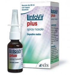 Noos Linfovir Plus Spray Nasale 30 Ml 1 Pezzo - Prodotti per la cura e igiene del naso - 931848511 - Noos - € 17,60