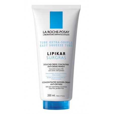 La Roche Posay Lipikar Surgras Crema Doccia Anti-Secchezza 200 Ml - Bagnoschiuma e detergenti per il corpo - 910889498 - La R...