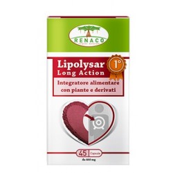 Renaco Italia R. I. Group Lipolysar Long Action 45 Capsule - Integratori per il cuore e colesterolo - 935790826 - Renaco Ital...