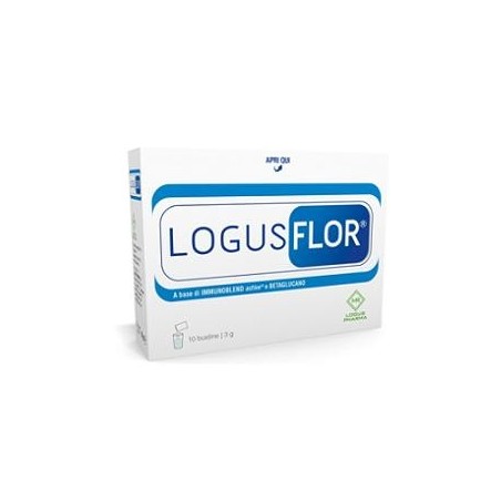 Logus Pharma Logusflor 10 Bustine 3 Grammi - Integratori di fermenti lattici - 934194263 - Logus Pharma - € 14,44