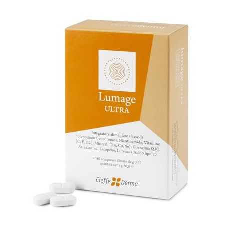 Cieffe Derma Lumage Ultra 40 Compresse Cieffe Derma - 1 Cieffe Derma Lumage Ultra 40 Compresse Cieffe Derma - 1