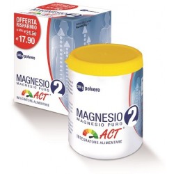Act Magnesio Puro 2 Per Funzione Muscolare e Sistema Nervoso 300 G - Integratori per sistema nervoso - 927227025 - Linea Act ...