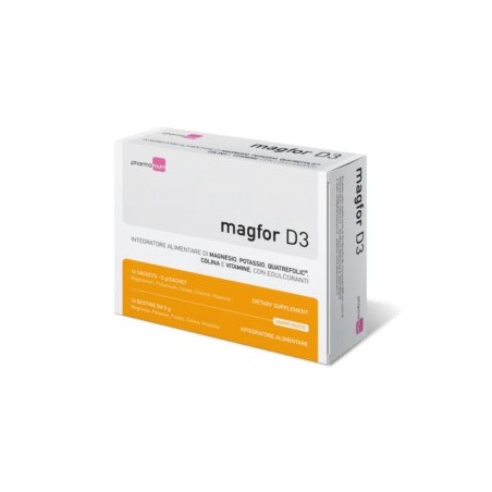 Pharma Mum Italia Magfor D3 14 Bustine 70 G - Vitamine e sali minerali - 941614885 - Pharma Mum Italia - € 18,84