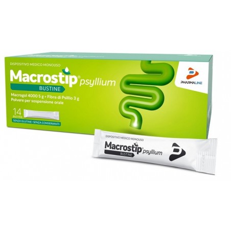 Pharma Line Macrostip Psyllium 14 Bustine Pharma Line - 1 Pharma Line Macrostip Psyllium 14 Bustine Pharma Line - 1