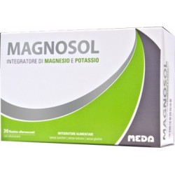 Meda Pharma Magnosol 20 Bustine Effervescenti - Vitamine e sali minerali - 909451546 - Meda Pharma - € 11,87