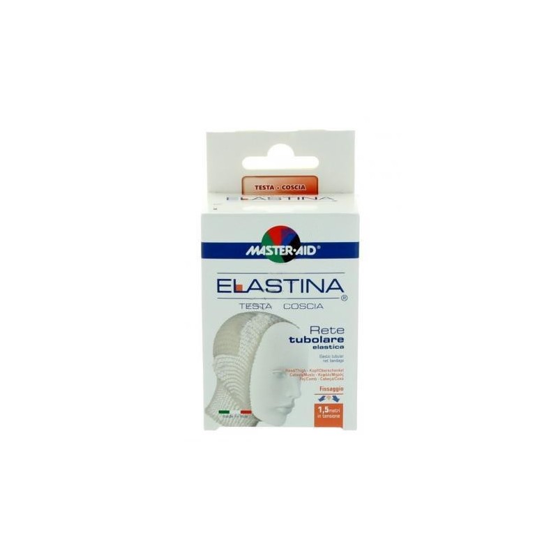 Pietrasanta Pharma Rete Tubolare Elastica Ipoallergenica Master-aid Elastina Testa/coscia 1,5 Mt In Tensione Calibro 6 Cm - M...