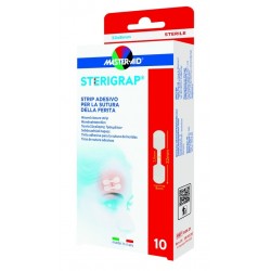 Pietrasanta Pharma Master-aid Sterigrap Strip Adesivo Sutura Ferite 32x8 Mm 10 Pezzi - Medicazioni - 982593523 - Pietrasanta ...
