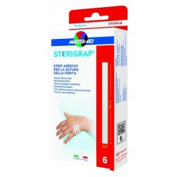 Pietrasanta Pharma Master-aid Sterigrap Strip Adesivo Sutura Ferite 75x6 Mm 6 Pezzi - Medicazioni - 982593550 - Pietrasanta P...