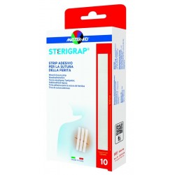 Pietrasanta Pharma Master-aid Sterigrap Strip Adesivo Sutura Ferite 100x12 Mm 6 Pezzi - Medicazioni - 982593586 - Pietrasanta...