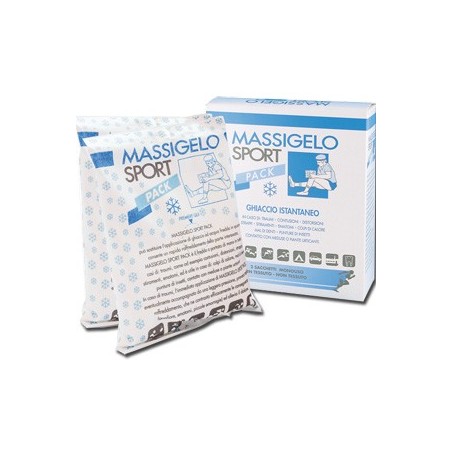 Marco Viti Farmaceutici Ghiaccio Istantaneo Massigelo Sport Pack 2 Buste - Terapia del caldo freddo, ghiaccio secco e ghiacci...
