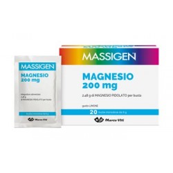 Marco Viti Farmaceutici Massigen Magnesio 20 Bustine - Vitamine e sali minerali - 930251374 - Massigen - € 6,54