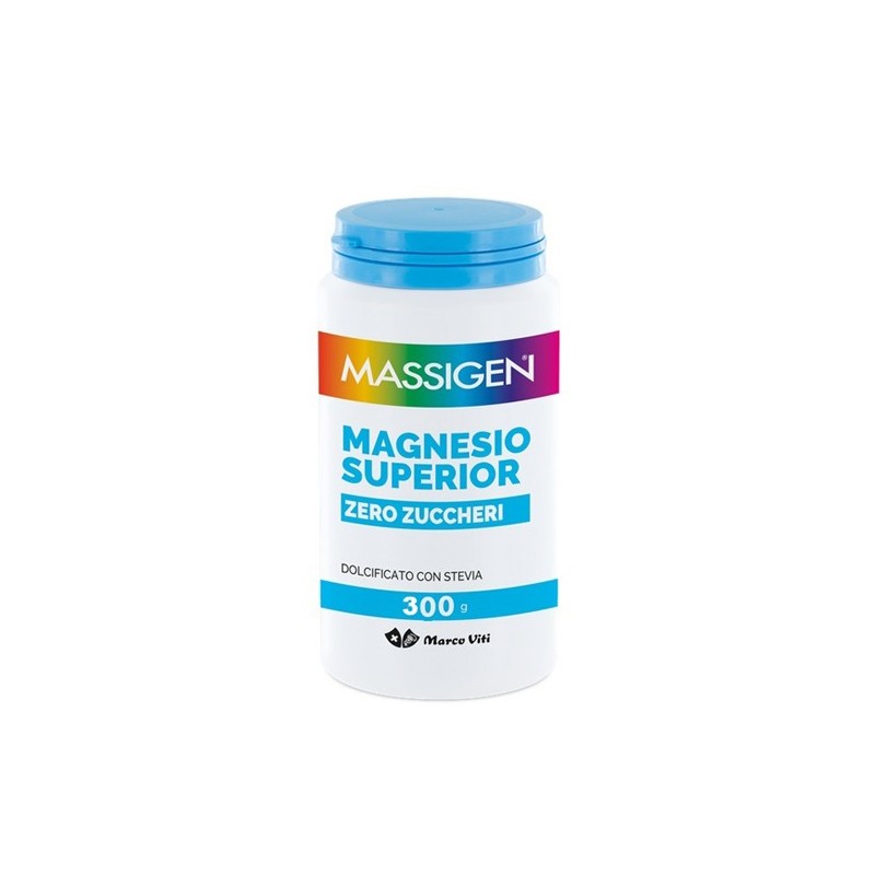 Marco Viti Farmaceutici Massigen Magnesio Superior Zero Zuccheri 300 G - Vitamine e sali minerali - 938490380 - Massigen - € ...