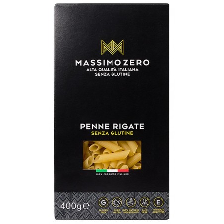 Massimo Zero Penne Rigate 400 G - Alimenti speciali - 973073594 - Massimo Zero - € 2,85