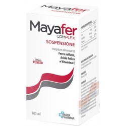Maya Pharma Mayafer Soluzione 100 Ml - Vitamine e sali minerali - 942166404 - Maya Pharma - € 18,11