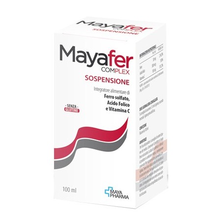 Maya Pharma Mayafer Soluzione 100 Ml - Vitamine e sali minerali - 942166404 - Maya Pharma - € 17,95