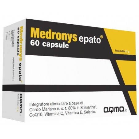 Aqma Italia Medronys Epato 60 Capsule - Integratori per apparato digerente - 971662945 - Aqma Italia - € 30,95