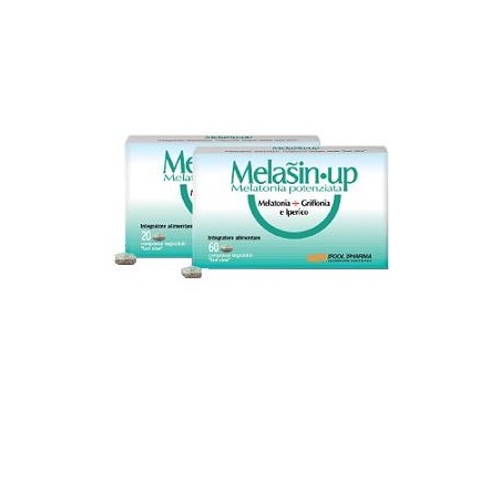 Pool Pharma Melasin Up 1 Mg 20 Compresse - Integratori per umore, anti stress e sonno - 933541880 - Pool Pharma - € 6,41