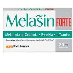Pool Pharma Melasin Forte 1 Mg 30 Compresse - Integratori per umore, anti stress e sonno - 933541916 - Pool Pharma - € 6,48