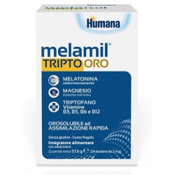 Humana Italia Melamil Tripto Oro 24 Bustine Melamil - 1