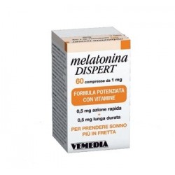 Vemedia Melatonina Dispert 1mg 60 Compresse - Integratori per umore, anti stress e sonno - 924953490 - Vemedia Pharma - € 6,52