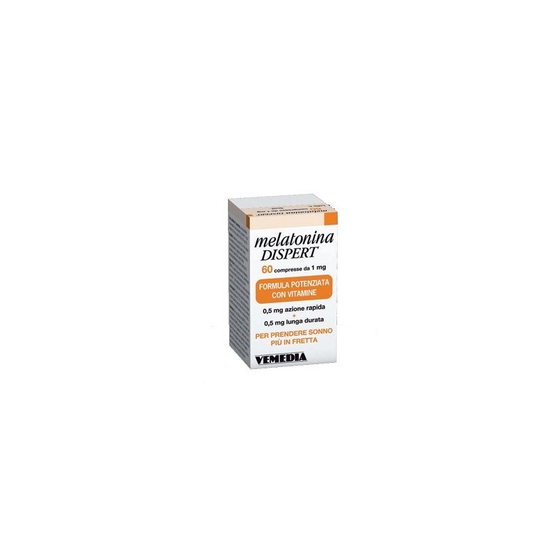 Vemedia Melatonina Dispert 1mg 60 Compresse - Integratori per dormire - 924953490 - Vemedia Pharma - € 6,01