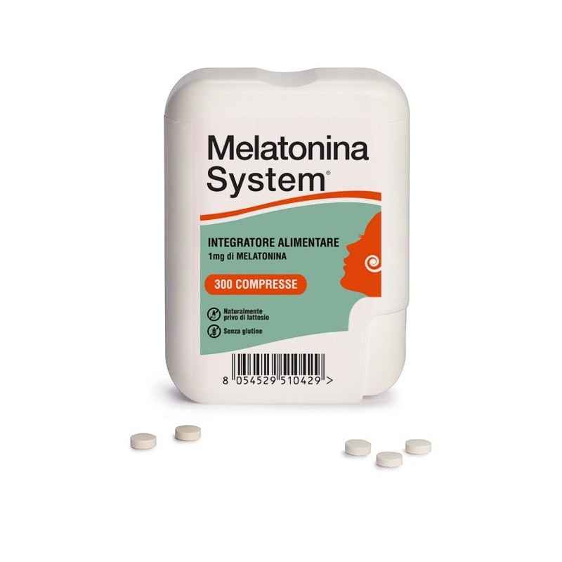 Sanifarma Melatonina System 300 Compresse - Integratori per dormire - 934036777 - Sanifarma - € 7,03