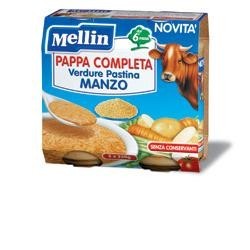 Danone Nutricia Soc. Ben. Mellin Pappa Completa Manzo 250 G 2 Pezzi - Alimentazione e integratori - 902013655 - Mellin - € 7,34