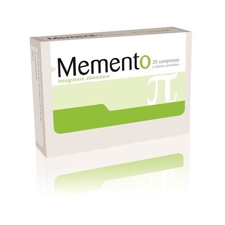 Cro. Nav Memento 20 Compresse - Integratori per concentrazione e memoria - 938749328 - Cro. Nav - € 26,00