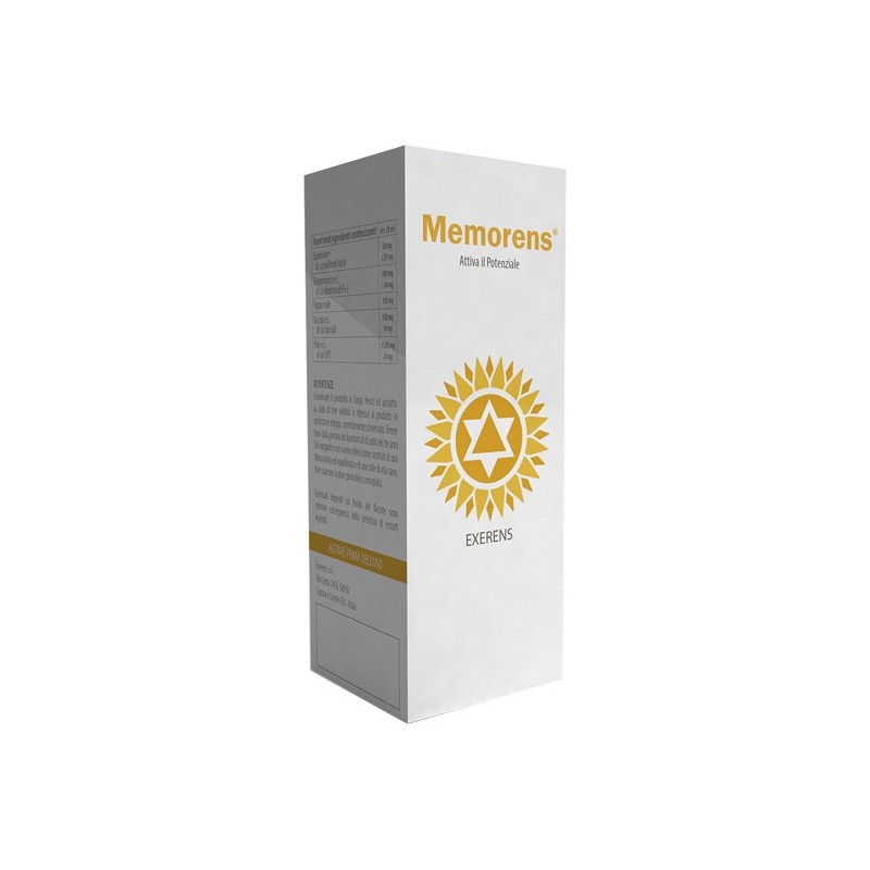 Exerens Memorens Soluzione Orale 200 Ml - Integratori per concentrazione e memoria - 974961245 - Exerens - € 15,17