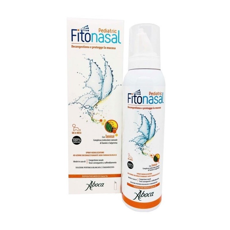 Aboca Fitonasal Pediatric Nebulizzatore Spray Nasale 125 Ml - Prodotti per la cura e igiene del naso - 975027006 - Aboca - € ...