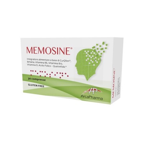 Arcapharma Memosine 30 Compresse - Integratori per concentrazione e memoria - 937396493 - Arcapharma - € 30,54