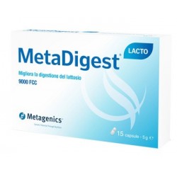 Metagenics Belgium Bvba Metadigest Lacto 15 Capsule - Integratori di fermenti lattici - 978573879 - Metagenics - € 12,08