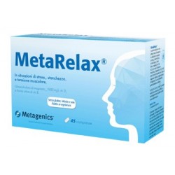 Metarelax Integratore Multivitaminico a Base di Magnesio 45 Compresse - Integratori per umore, anti stress e sonno - 97106415...