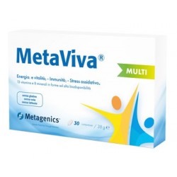 Metaviva Multi Integratore Multivitaminico 30 Compresse - Integratori multivitaminici - 978112985 - Metagenics - € 13,94
