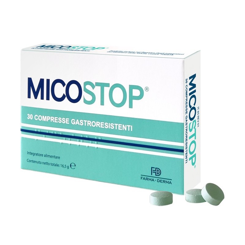 Micostop Integratore Per Difese Immunitarie 30 Compresse - Integratori per difese immunitarie - 944839998 - Micostop - € 16,20