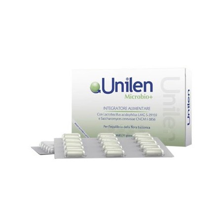 Uniderm Farmaceutici Microbio+ Unilen 30 Capsule - Integratori di fermenti lattici - 942460179 - Uniderm Farmaceutici - € 19,47