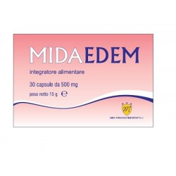 Mida Farmaceutici Group Midaedem 30 Capsule - Circolazione e pressione sanguigna - 935201929 - Mida Farmaceutici Group - € 19,65